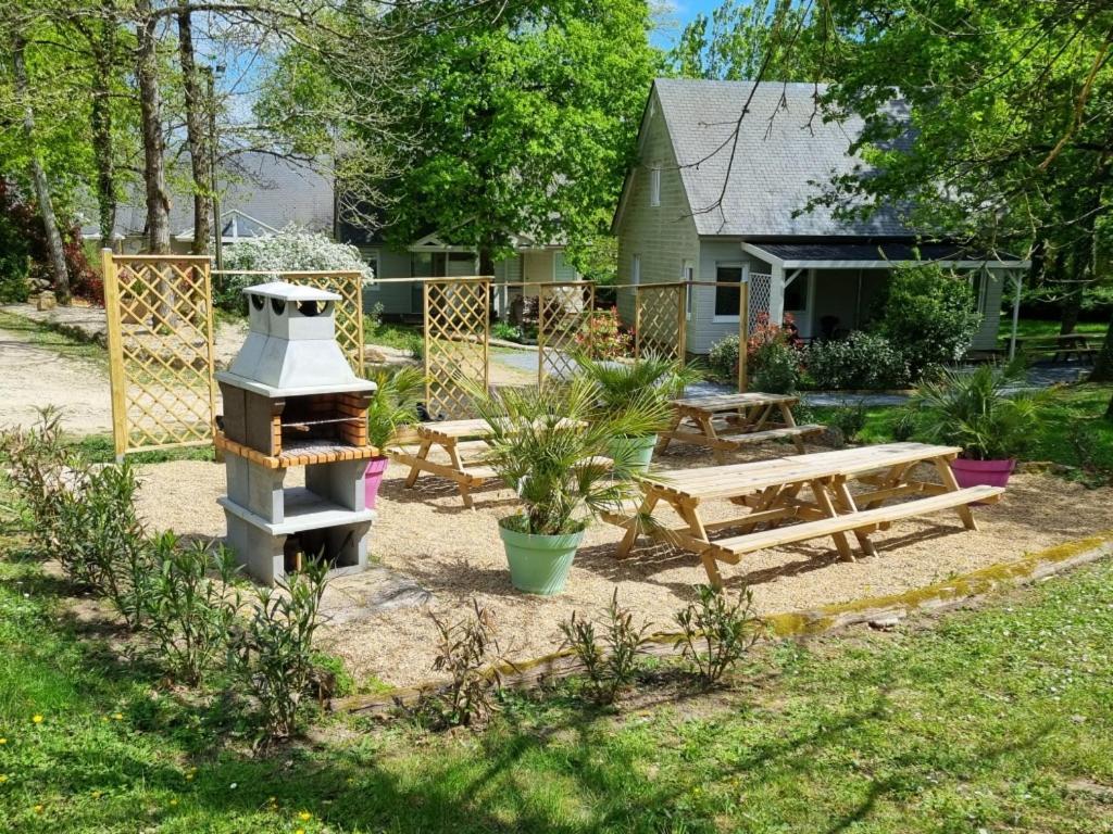 Les Chalets De Saumur, Piscine & Parc Boise, 100M Du Cadrenoir Bagian luar foto