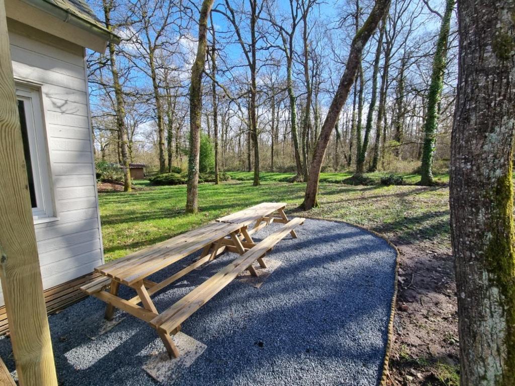 Les Chalets De Saumur, Piscine & Parc Boise, 100M Du Cadrenoir Bagian luar foto