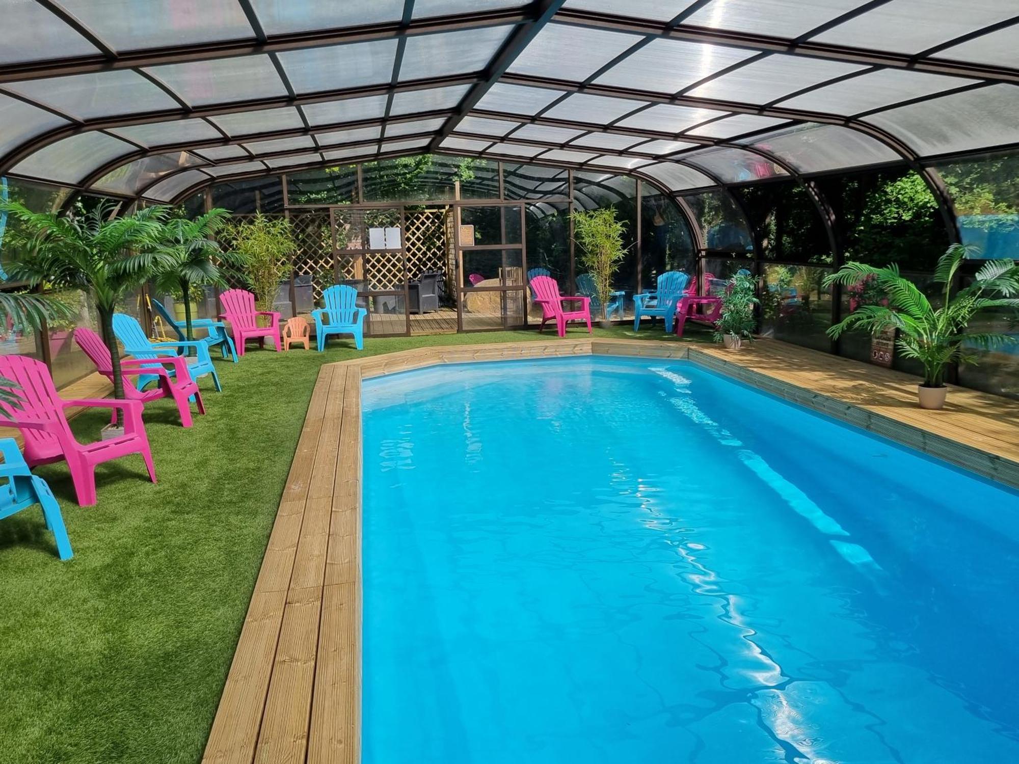 Les Chalets De Saumur, Piscine & Parc Boise, 100M Du Cadrenoir Bagian luar foto